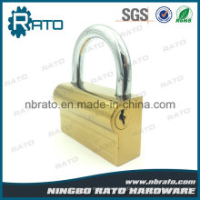 Gold Plated Iron Padlock with Brass Keys